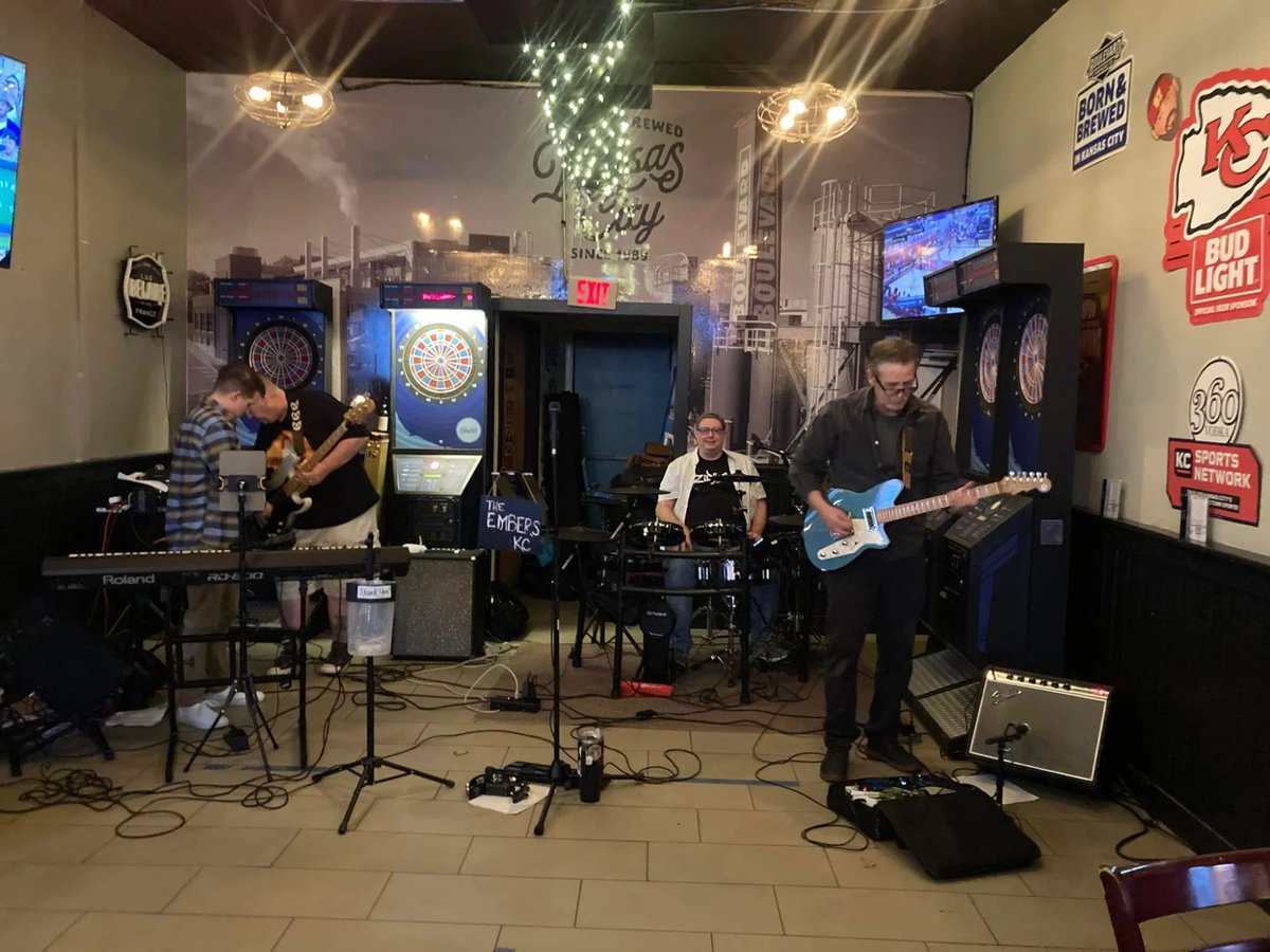 The Embers KC performing