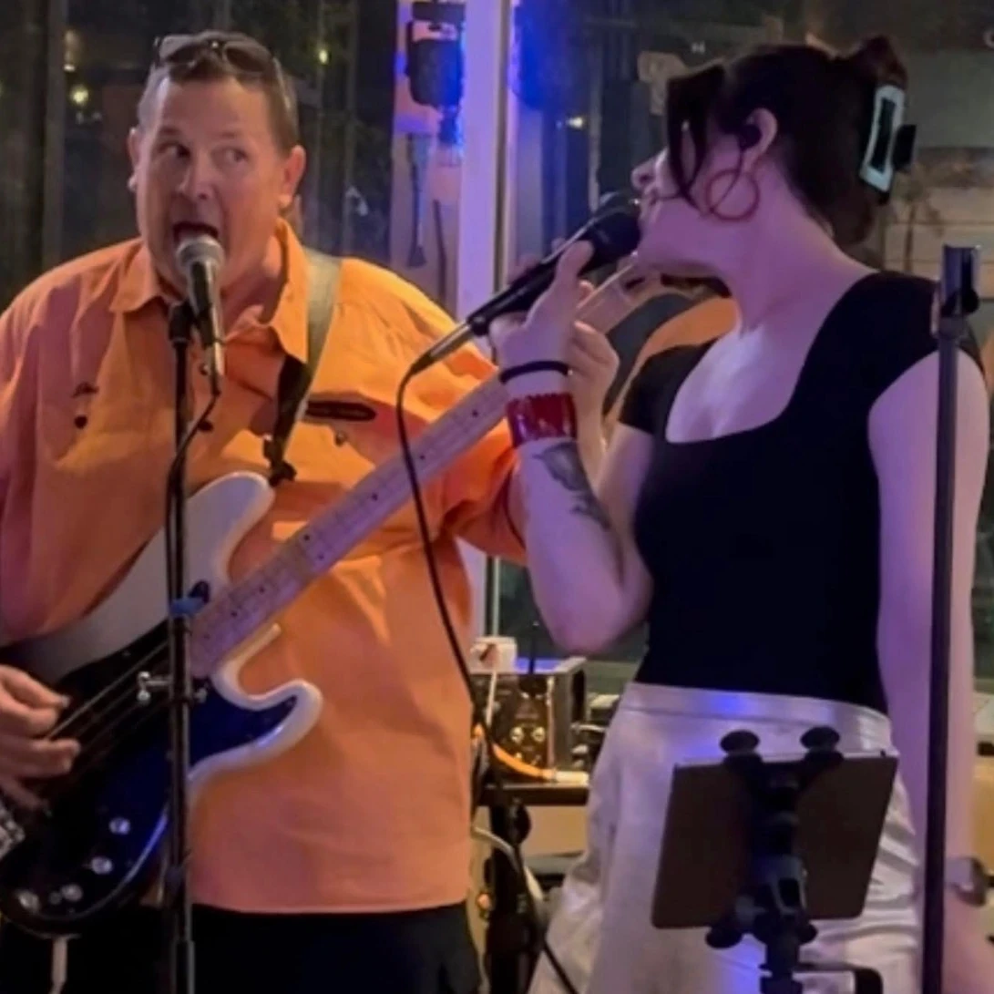 The Embers KC band on stage