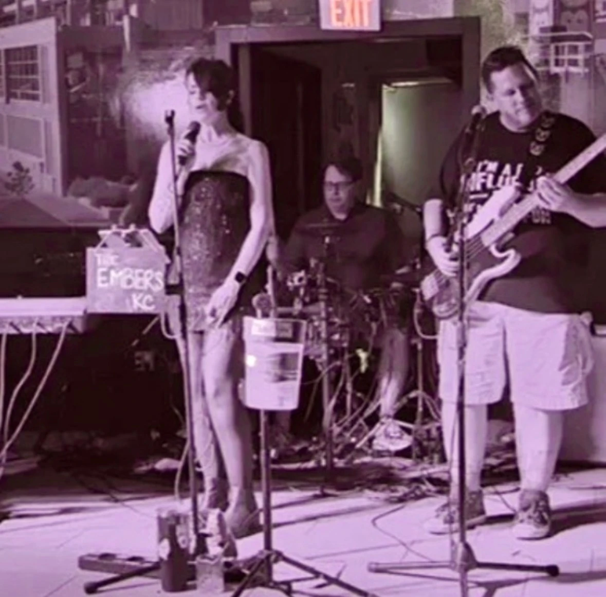 The Embers KC rocking the stage